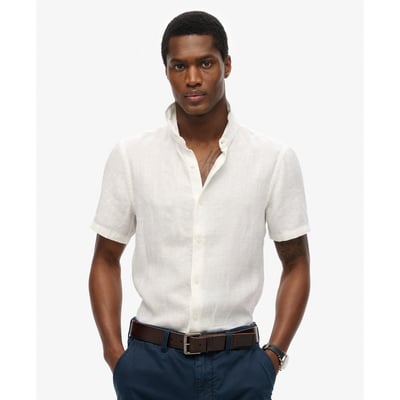 Chemise en lin à manches courtes Vacation SUPERDRY