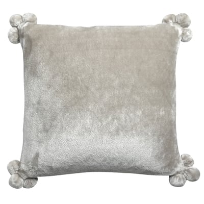 Coussin à pompons Rosée Singulière EDEN