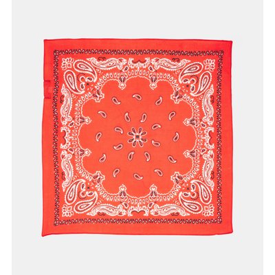 Bandana Carré Twin G Coton Bio À Imprimé Cachemire GALERIES LAFAYETTE