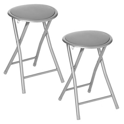 Lot de 2 Tabourets pliants en PVC ATMOSPHERA