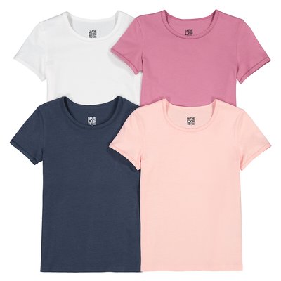 Confezione da 4 t-shirt intime LA REDOUTE COLLECTIONS