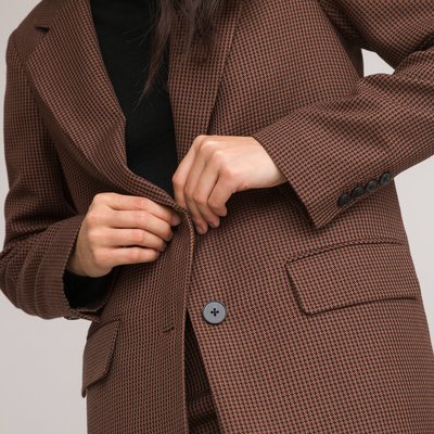 Blazer taglio ampio, a quadri pied-de-poule LA REDOUTE COLLECTIONS