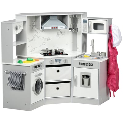 Ensemble de cuisine pour enfants MDF Gris AIYAPLAY