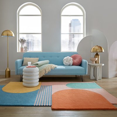 Tapis pure laine LOZENGE FLAIR RUGS