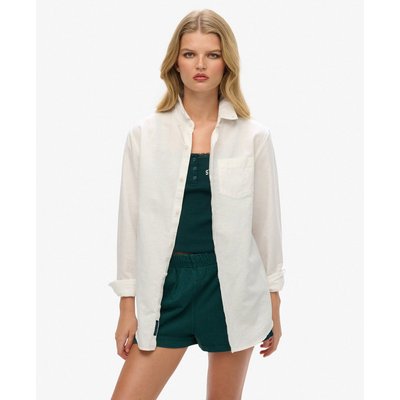 Chemise oversize boutonnée en lin Studios SUPERDRY
