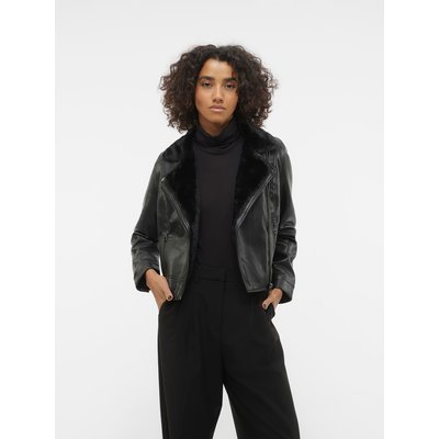 Veste de motard en simili-cuir VERO MODA VERO MODA