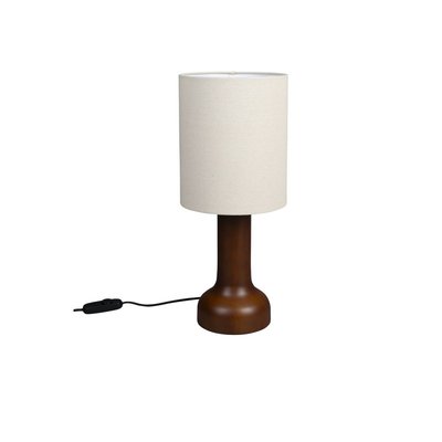 Lampe design Jones tissu et bois DUTCHBONE
