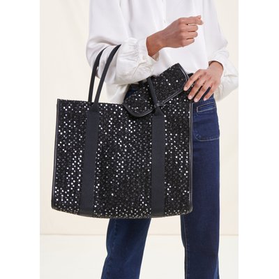 Sac cabas à paillettes LA FEE MARABOUTEE