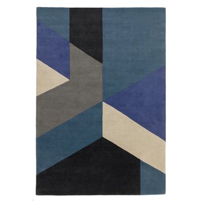 Tapis pure laine tufté main ZIGO NOVATREND