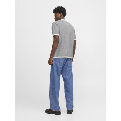 Polo com riscas finas JACK & JONES