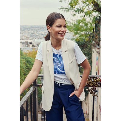 Veste tailleur décontractée sans manches VIDAS LA PETITE ETOILE