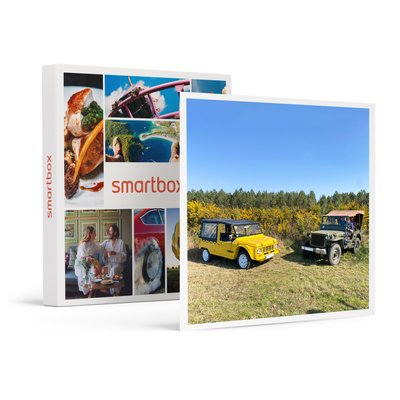 Visite d'un vignoble bordelais en Jeep ou en Méhari avec pique-nique sur le domaine- SMARTBOX - Coffret Cadeau Gastronomie SMARTBOX