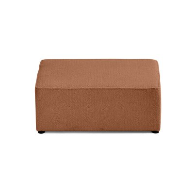 Pouf en Tissu bouclette  - TOPAZE LISA DESIGN