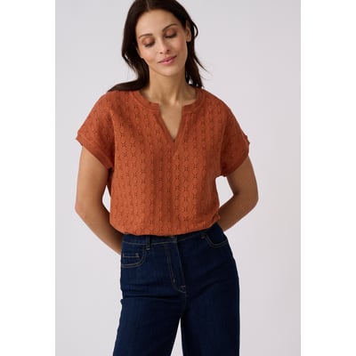 T-shirt maille jacquard fantaisie DAMART