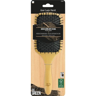 Brosse à cheveux PADDLE BOIS FSC JEAN LOUIS DAVID