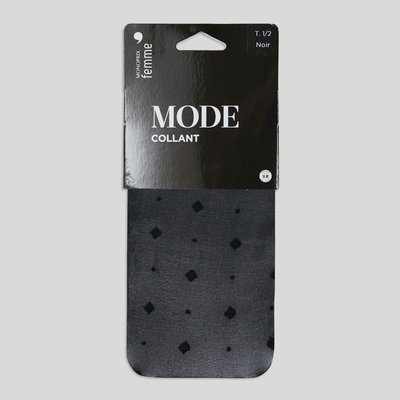 Paire de collants fantaisie MONOPRIX MONOPRIX