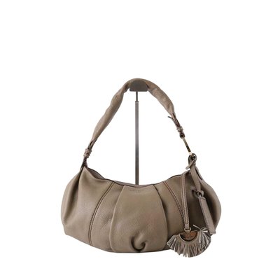 Sac porté épaule en cuir - Très Bon État LANCEL