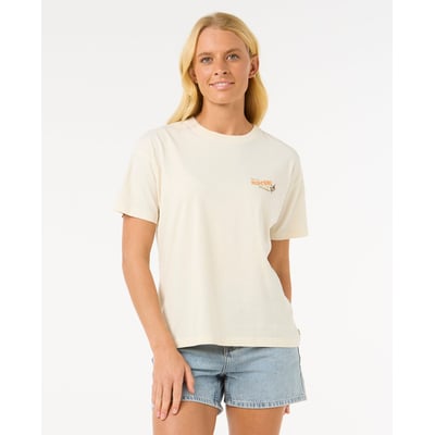 T-shirt CALA VADELLA RELAXED TEE RIP CURL