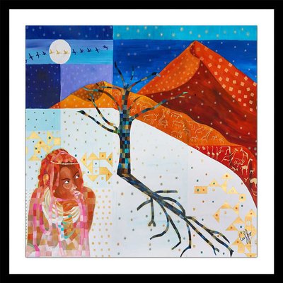 Affiche deco voyage en namibie HEXOA