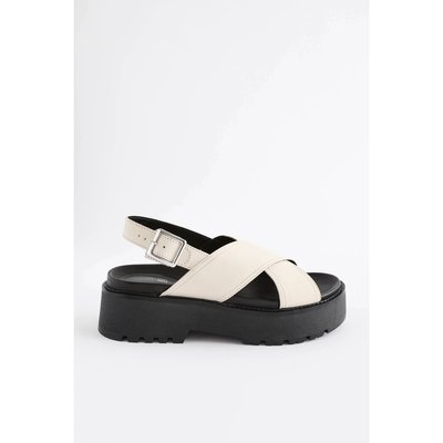 Sandales à brides croisées coupe classique NEXT