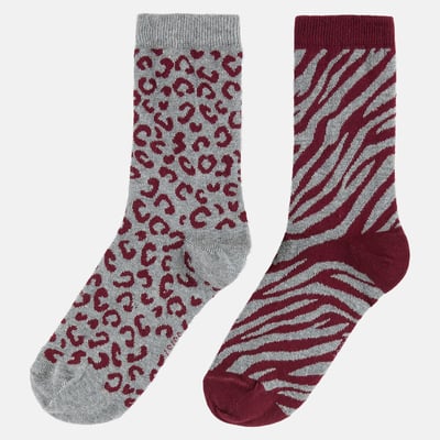 Lot de 2 paires de chaussettes LA REDOUTE COLLECTIONS