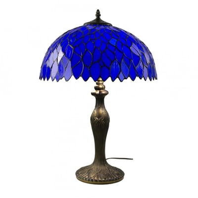 Lampe à poser grand modèle en verre mosaïque, TIFFANY CAMILLE C-CREATION