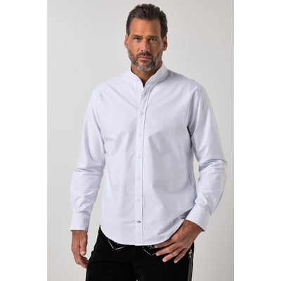 Chemise rayée en lin mélangé JP1880