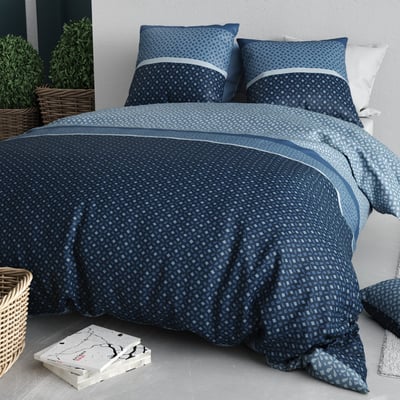 Parure housse de couette en microfibre imprimée, Rosie C DESIGN HOME TEXTILE