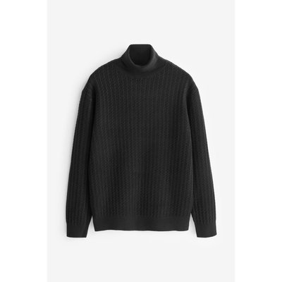 Pull torsadé à col roulé coupe regular NEXT