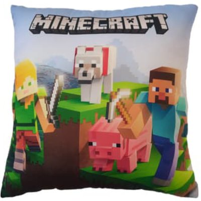 Coussin Décoratif Chambre Enfant Gamer MINECRAFT