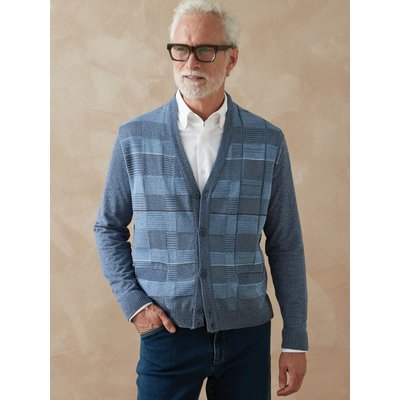 Gilet jacquard col V DAXON