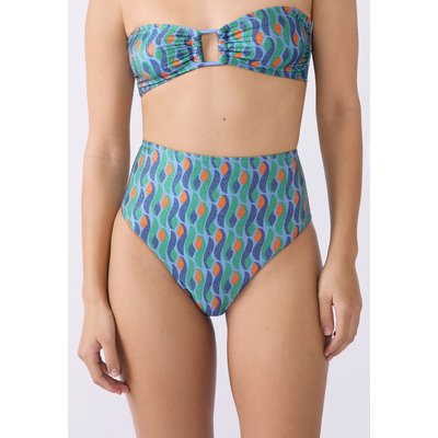 Culotte bikini taille haute bas de maillot pailleté SAO ETAM