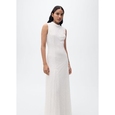 Robe dentelle à pinces MANGO