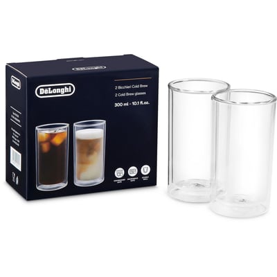 Coffret lot de 2 verres Cold Brew Big 2x300 ml DLSC325 DELONGHI