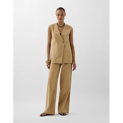 Pantalon en lin unie SCALPERS