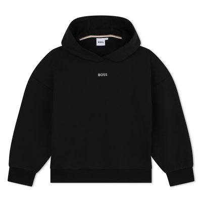 Sweat-shirt molleton à capuche BOSS KIDSWEAR