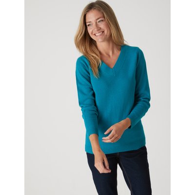 Pull bleu turquoise best sale
