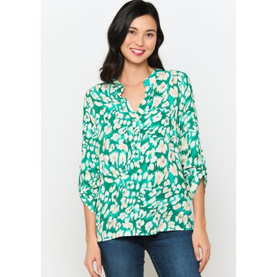 Blouse à imprimé léopard LOLALIZA