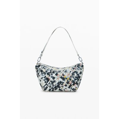 Sac bowling moyen tressé DESIGUAL