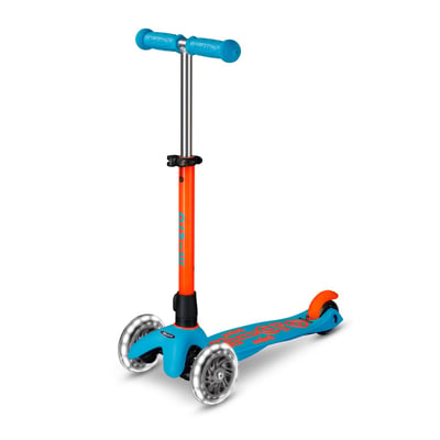 Trottinette 3 roues Mini Micro Deluxe Néon Sunset  LED MICRO MOBILITY