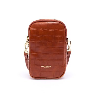 Pochette de Téléphone Croco DRAEGER PARIS