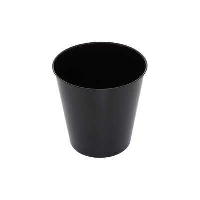 26cm Black Metal Waste Bin SO'HOME