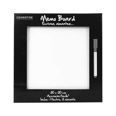 Tableau Mémo Face Magnétique Verre CEANOTHE