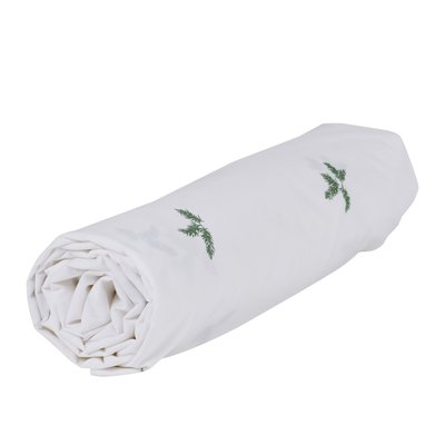 Drap housse  en Percale de coton - FAON TRADITION DES VOSGES