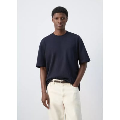 T-shirt relaxed fit 260 g/m² MANGO MAN