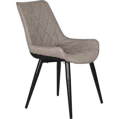 Chaise de cuisine en simili-cuir élégante RECOLLECTION