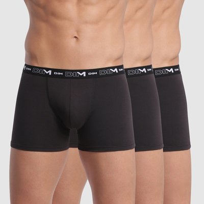 Confezione da 3 boxer in cotone elasticizzato DIM