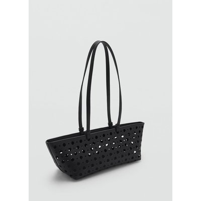 Sac porté épaule perforé MANGO