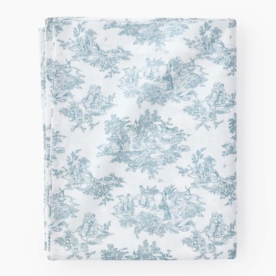 drap plat, imprimé , 100% coton BIO GOTS MONOPRIX
