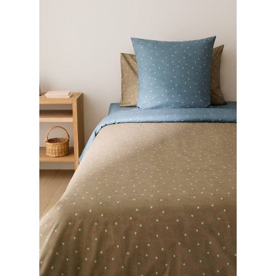 Housse de couette enfant coton réversible étoiles lit 90 cm MANGO HOME